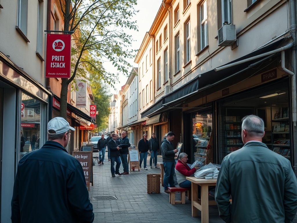 Uczestnicy Subregionalnych Targów Pracy i Kariery w Pile nawiązujący kontakty z pracodawcami